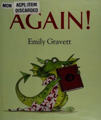 Book cover for Again! by Emily Gravett