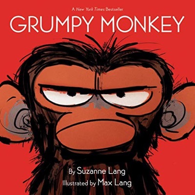 Book cover for Grumpy Monkey by Suzanne Lang