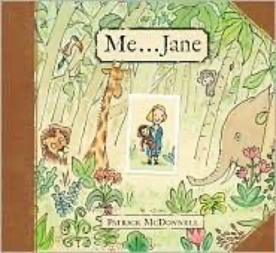 Book cover for Me... Jane by Patrick McDonnell