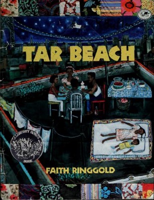 Book cover for Tar Beach by Faith Ringgold