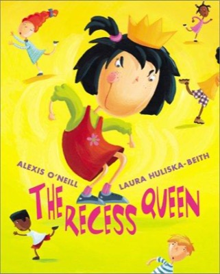 Book cover for The Recess Queen by Alexis O'Neill